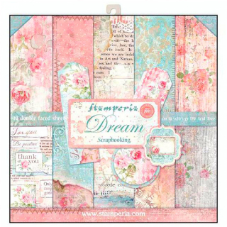 Sada papierov - 30,5 x 30,5 cm - Dream - 10 ks