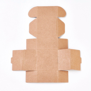 Papierová krabička - 6,2 x 6,2 x 3,5 cm - 1ks