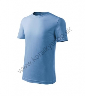 135-Classic New tričko detské nebeská modrá 122 cm/6 rokov