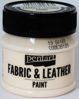 Farba na textil a kožu - slonovina - 50 ml