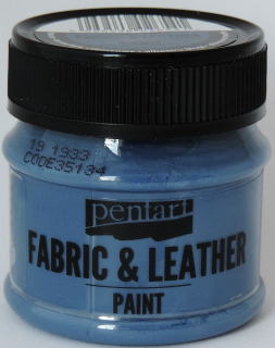 Farba na textil a kožu - džínsová modrá - 50 ml