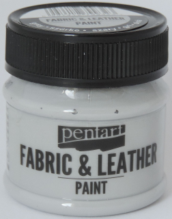 Farba na textil a kožu - sivá - 50 ml