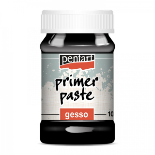 Podkladová pasta gesso - primer - čierna - 100 ml