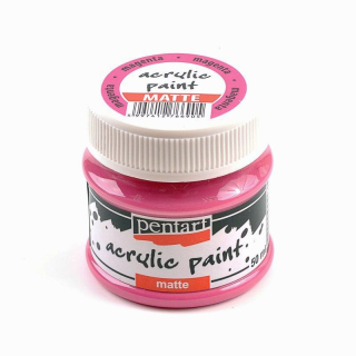 Akrylová farba - matná - 50 ml - magenta