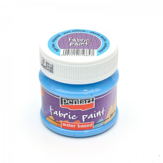 Farba na textil PENTART - sv. modrá - 50 ml