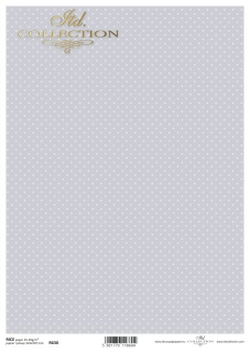 Ryžový papier - A4 - tapeta bodky - motív R0630