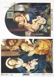 Ryžový papier - A4 - Ikona - motív R1617