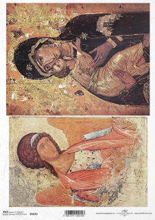 Ryžový papier - A4 - Ikony - motív R1620