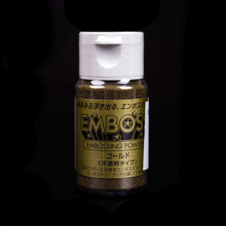 Embosovací prášok - zlatá - 30 ml