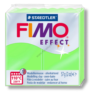 FIMO Effect NEON - zelená - 57 g