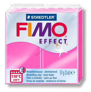 FIMO Effect NEON - ružová - 57 g