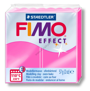 FIMO Effect NEON - ružová - 57 g