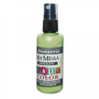 Aquacolor sprej - perleťová - sv. zelená - 60 ml