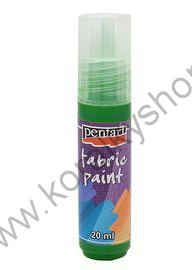 Farba na textil PENTART - zelená - 20 ml