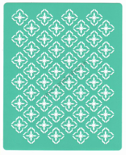 Samolepiaca šablóna - 16x20 cm - tapeta - motív č. 95