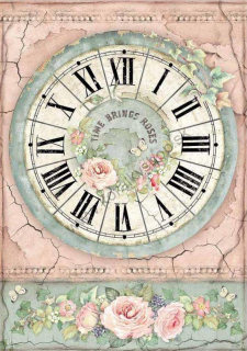 Ryžový papier - A4 - Packed clock