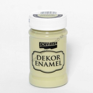 Dekor Enamel - dekoračný smalt - lišajníková zelená - 100 ml