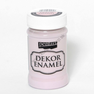 Dekor Enamel - dekoračný smalt - viktoriánska ružová - 100 ml