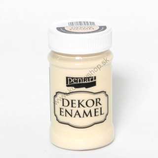 Dekor Enamel - dekoračný smalt - krémová biela - 100 ml