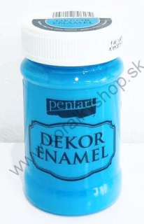Dekor Enamel - dekoračný smalt - sv. modrá - 100 ml