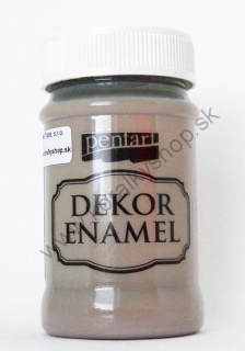 Dekor Enamel - dekoračný smalt - vintage hnedá - 100 ml