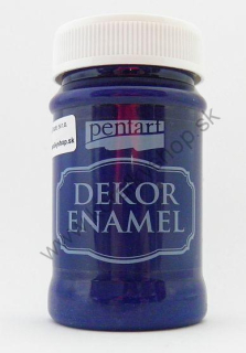 Dekor Enamel - dekoračný smalt - námornícka modrá - 100 ml