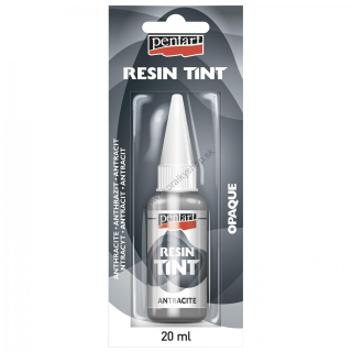 Tekuté farbivo do živice - nepriehľadné - antracit - 20 ml