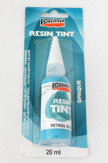 Tekuté farbivo do živice - nepriehľadné - petrolejová zelená - 20 ml