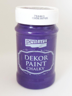 Dekor Paint Soft - baklažánová - 100 ml