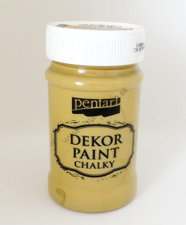 Dekor Paint Soft - horčicová žltá - 100 ml