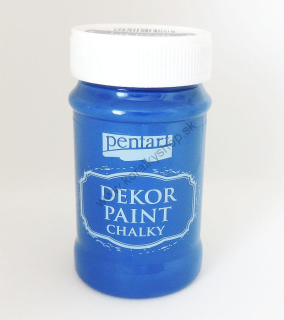 Dekor Paint Soft - modrá - 100 ml