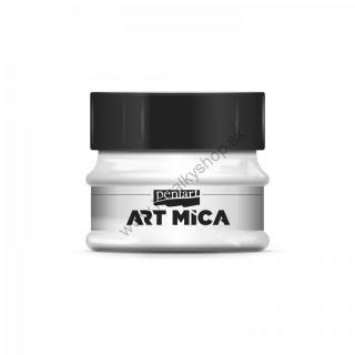 Pigmentový Art MICA prášok - perleťová biela - 9 g