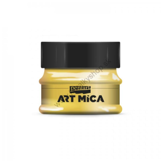 Pigmentový Art MICA prášok - trblietavá zlatá - 9 g