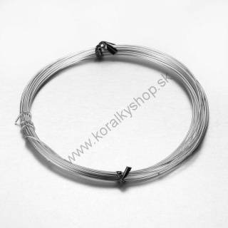 Hliníkový drôt 1,5 mm/10m - tm. strieborný