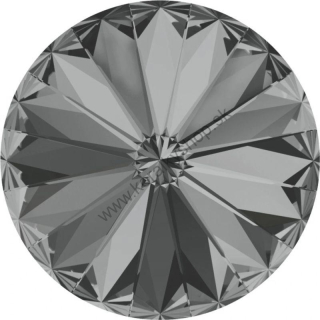 Swarovski elements RIVOLI 1122 - 12 mm - Black Diamond F