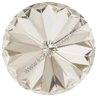 Swarovski elements RIVOLI 1122 - 12 mm - Crystal Silver Shade F