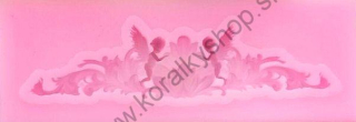 Silikónová forma - ornament - 7 x 2 cm - 1 ks