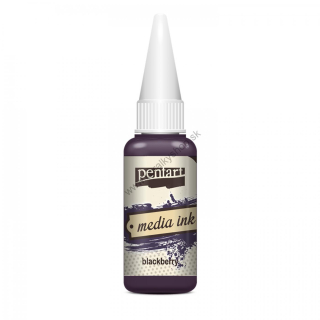 Atrament MEDIA INK - černica - 20 ml