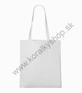 921 - SHOPPER nákupná taška unisex - 45 x 40 cm - biela