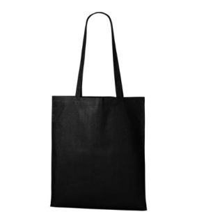 921 - SHOPPER nákupná taška unisex - 45 x 40 cm - čierna