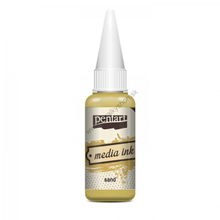 Atrament MEDIA INK - piesková - 20 ml