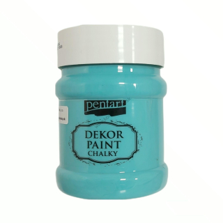 Dekor Paint Chalky - tyrkysová modrá - 230 ml