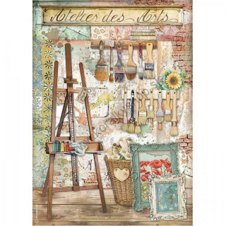 Ryžový papier - A4 - Atelier des Arts easel