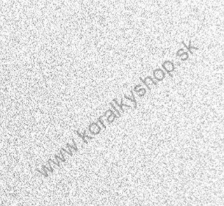 Samolepiaca glitrová tapeta  - šírka 45 cm - strieborná - 2 m