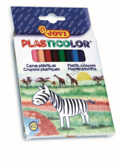 JOVI pastelky Plasticolor - guľaté - 12 ks