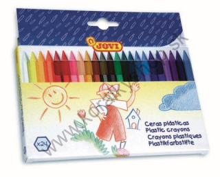 JOVI pastelky Plasticolor - šesťhranné - 24 ks