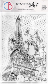 Pečiatky - blok A6 - Eiffelova veža - 3  v 1