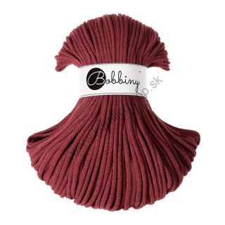 Bobbiny Macrame šnúrka - pletená - pr. 5mm - Wild Rose - 100 m