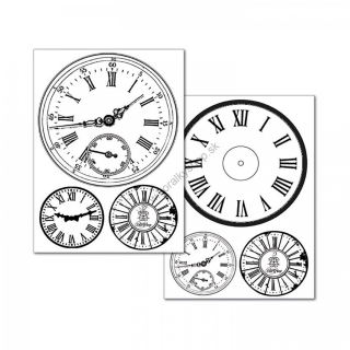 Transferový papier - A4 - Clocks - 2ks