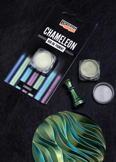 Rub-on pigmentový prášok - chameleón-chrómový efekt - scarabeus - 0,5 g